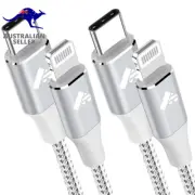 USB C to Lightning Cable 3M 2Pack, Charger Cable Fast Charging