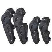 Scoyco 4Pcs Knee-and-Shin Guards Elbow Guards Anti-slip for Men 2 in 1 Protec...