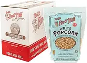 Bob's Red Mill White Popcorn, 30oz (Pack of 4) - Non GMO, Whole Grain, Vegan, Kosher