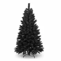 在飛比找momo購物網優惠-【摩達客】台灣製-7尺/7呎-210cm時尚豪華版黑色聖誕樹