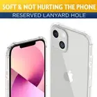 【Anti-yellow】For iPhone 13 Pro Max XR 7 8 Plus SE3 2 Case Clear Shockproof Cover