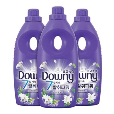 Downy 7-day power ultra Fabric Softener White Tea and Lily 1.05L (35.50oz) x3ea