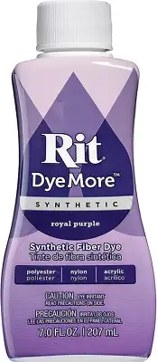 Dye UR810.ROPU Fabric Liquid Dye Synthetic Dyemore, Royal Purple, 7-Ounce