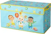 Idea Nuova Cocomelon Collapsible Children’s Toy Storage Trunk, Durable with Lid