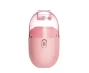 C2 Mini Desktop Vacuum Cleaner Portable Desk Cleaning Tool For PC Laptop Keyboard School Classroom Office - Pink