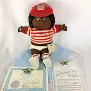 Vtg Cabbage Patch Kids Doll Nursery Edition Baby Tyler Hand Signed 1988
