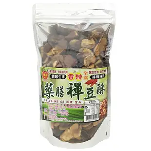 皇品 藥膳禪豆酥-香辣 340g (24入)/箱【康鄰超市】