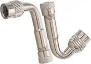 Easiest Use Valve Stem 2pcs Tire Valve Extensions Hose Adaptor for Vehicles