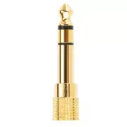 Enhance Audio Quality with Gold 6 5MM Male to 3 5MM Female Audio Adapter