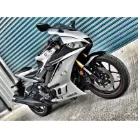 在飛比找蝦皮購物優惠-Yamaha R3 特仕銀 基本改裝 無摔無事故 小資族二手