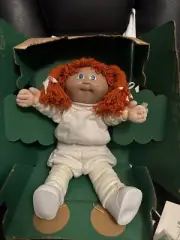 Vintage Cabbage Patch Kid Complete With Records. No Outer Box.