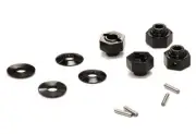 Precision CNC Machined Hex Wheel Hub Set (4) Designed for Axial Wraith 2.2