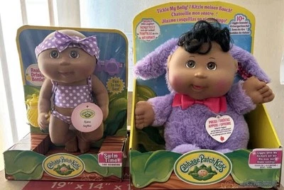 AA Cabbage Patch Kid Doll Easter Bunny Giggle With Me Swim Time Lot