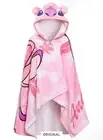 Lilo & Stitch Disney Angel Hooded Towel Poncho
