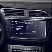 WsLe Tempered Glass Screen Protector Fit for Volkswagen Tiguan R/VW Tiguan R 9.2 Inch Car Navigation Screen