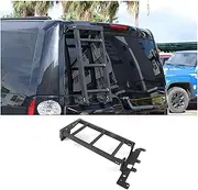 Compatible For Land Rover Discovery 3/4 LR3 LR4 2004-2016 Aluminum Car Rear Door Climbing Ladder Roof Climbing Ladder Car Accessories(Style A)