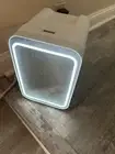 Skincare Fridge LED Lighted With Mirror Mini Refrigerator