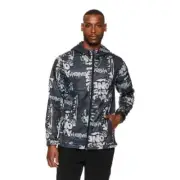 And1 (AND 1) Men's Jumpshot Graffiti Jacket, Size L