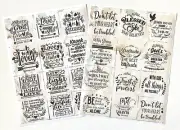 Quotes, Scripture Quotes, Planner Quotes For Scrapbooking Junk Journals #3TS