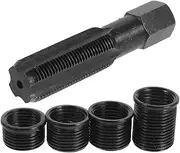 Spark Plug Thread Repair Kit 14mm Rethreader Set Helicoil Tool for Spark Plug Repair