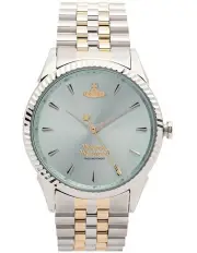 [Vivienne Westwood] Seymore Dial Strap Watch in Two Tone