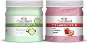 Cucumber Cream 500gm with Strawberry Scrub 500gm