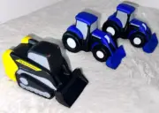 New Holland Tractor Foam Squeeze Stress Ball Tractor Advertisement