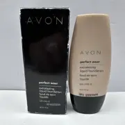 New! Avon Perfect Wear Extralasting Liquid Foundation 1 fl oz Color: Buff Chair