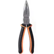Supercraft Long Bent Nose Pliers Soft Grip Handles 200mm Chrome Vanadium Steel