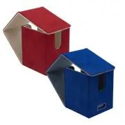 Ultra PRO Vivid Deluxe Alcove Flip Deck Box Alcantara Microsuede Card Organizer