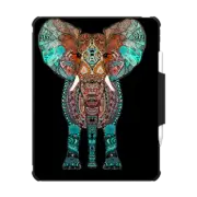 iPad Pro 13-inch (M4) Impact Folio Case BOHO ELEPHANT