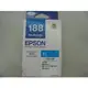 ☆EPSON 188 T188C T188250 原廠藍色墨水匣WF-3621/WF-7611/WF-7111