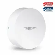 TRENDnet Dual Band IEEE 802.11 a/b/g/n/ac 1.27 Gbit/s Wireless Access Point -