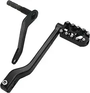 Front Heel Toe Shift Lever Pedal Shifter CNC Fit for Harley Softail Heritage Breakout 114 Street Fat Bob Fat Boy Low Rider(Black)