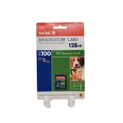 SanDisk Shoot & Store 128MB SD Memory Card
