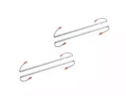 2 x Adventure Kings Orange LED 12V Camp Light Extension Kit Twin Pack Camping