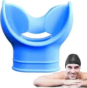 bellv Silicone Mouthpiece - Bite Resistant Silicone Bite Mouthpiece,Mouthpiece for Regulator Snorkel Diving Equipment Breathing Tube Accessories