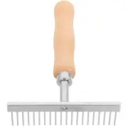 Portable Grooming Comb Household Pet Cat Dematting Brush Metal Rake Comb