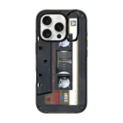 iPhone 16 Pro Impact Ring Stand Case MagSafe Compatible Cassette Gold
