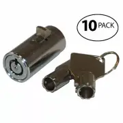 (10) - Universal Tubular Soda, Snack, Vending Machine Cylinder Plug locks -#EB01