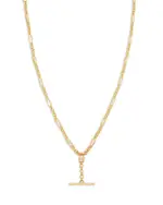 Zoe Chicco 14K Yellow Gold Marquis Diamonds Toggle Lariat Necklace, 16-18