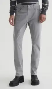 AG Adriano Goldschmied Everett Slim Straight Men's Grey Jean NWT Size 38X32
