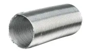 Semi Flexible Air Hose Ø 315mm Length 3M Buckled Air Aluminium Flex Pipe