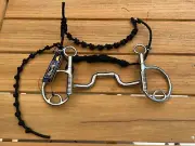New 5 1/2” Parelli Myler Cradle C2 Horse Bit Equestrian Shank/ Snaffle MB43LP