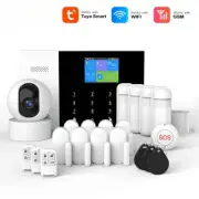 Smart Gsm Wifi Alarm System Home Wireless Security Alarm Smart Life App Control