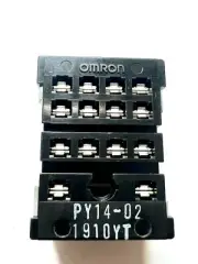 9pcs lot of PY14-02 Relay Socket, 4PDT, PCB MNT, Tray, RoHS: No