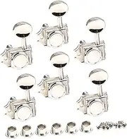 COSMEVIVI 6pcs Guitar String Alignment Guitars Tuning Pegs Guitar Tuner Pegs Guitar Tuning Tool Guitar Parts Replacement Tuning Peg for Acoustic Guitar Universal Guitar Tuning Peg Guitar Peg