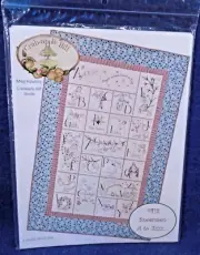 Snowmen A to Zzzz 418 Crabapple Hill 2009 Embroidery Wall Quilt Pattern