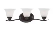 Volume Lighting V5233-79 Trinidad 3-Light Bathroom Vanity, Antique Bronze