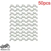8mm Fuel Hose Spring Clips Clamps For Pit Dirt Bike ATV Quad Go Kart Mini Moto